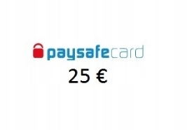 KOD PAYSAFECARD 25 euro - PSC 25€