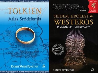 Siedem Królestw Westeros + Atlas Śródziemia