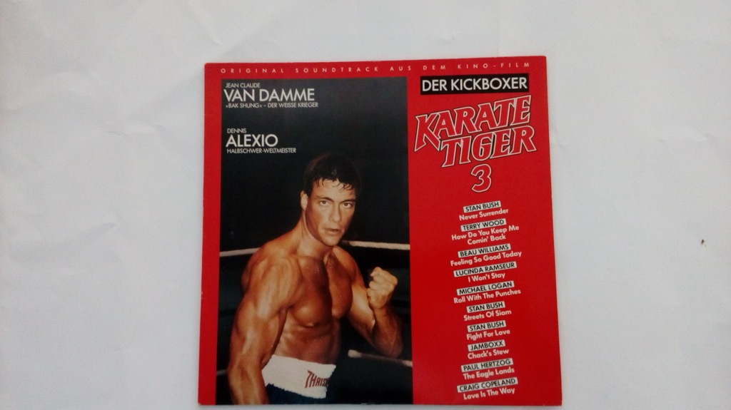 KICKBOXER - KARATE TYGRYS 3 -    SOUNDTRACK