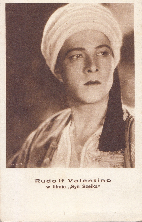 AKTOR RUDOLF VALENTINO FILM SYN SZEJKA