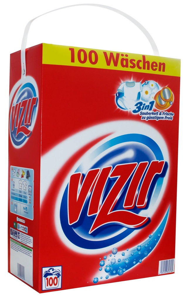 PROSZEK VIZIR NIEMIECKI 3W1 100 PRAŃ XXXL PACK