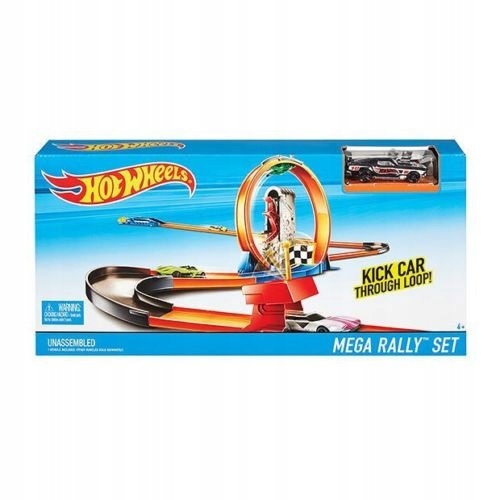 Tor samochodowy Hot Wheels Mega Rally Set