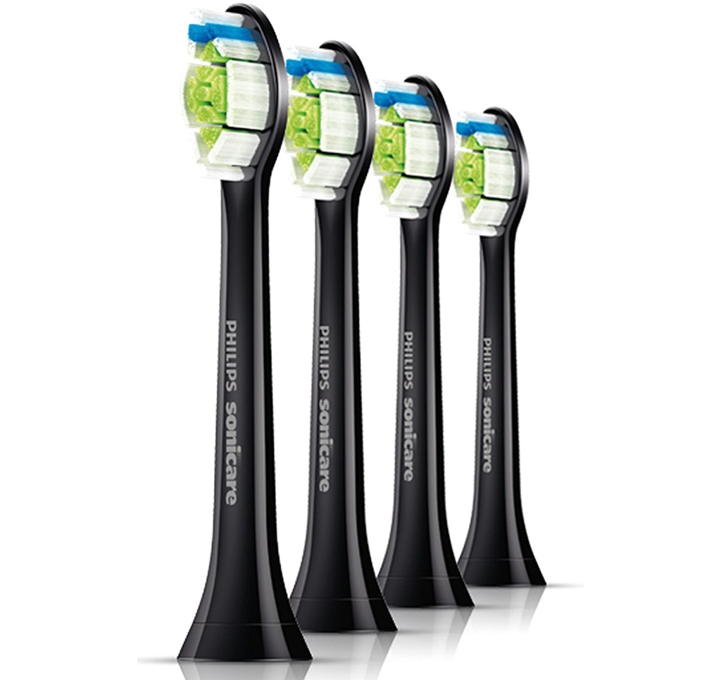 PHILIPS SONICARE DIAMONDCLEAN BLACK HX6074/33 x4