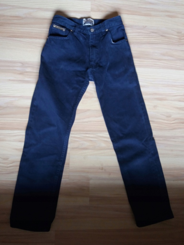 CALVIN KLEIN, spodnie jeans, regulacja, IDEAŁ 152