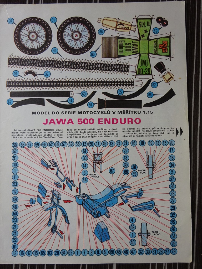 Jawa 500 Enduro - motocykl terenowy