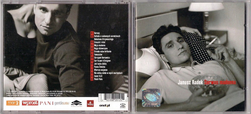 JANUSZ RADEK - SERWUS MADONNA, AUTOGRAF [CD]