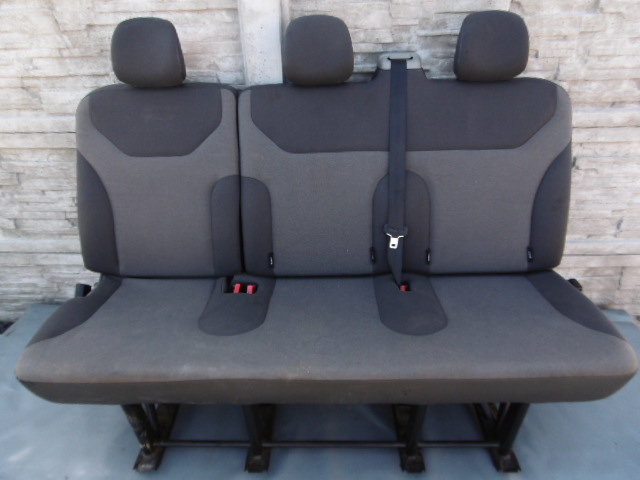 FOTEL TYŁ SIEDZENIE 3-OSOBOWE ISOFIX VIVARO TRAFIC
