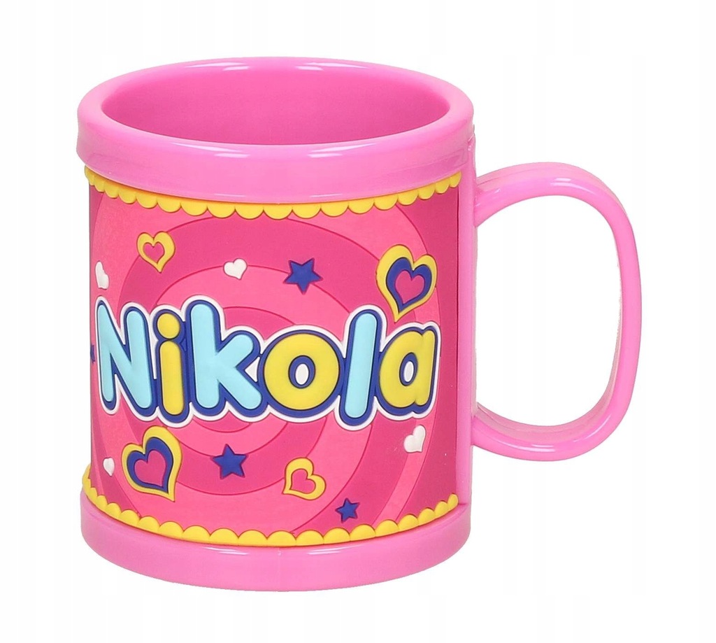 KUBEK PLASTIKOWY dla dziecka z uchem NIKOLA 250ml