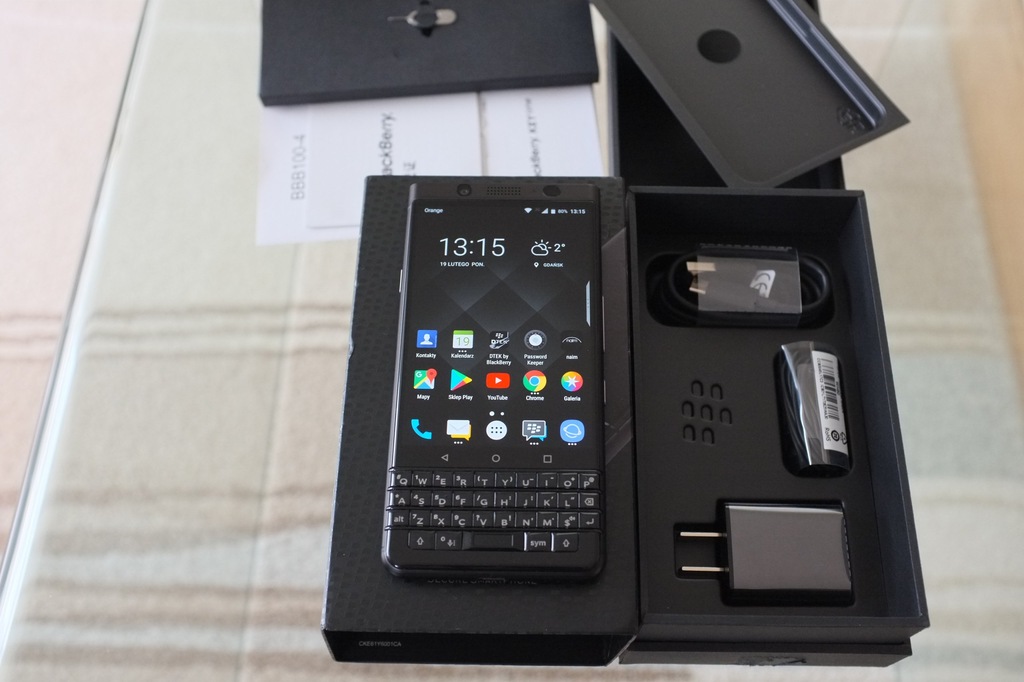 BlackBerry KeyOne Black Edition 4 GB 64 GB NOWY!!!