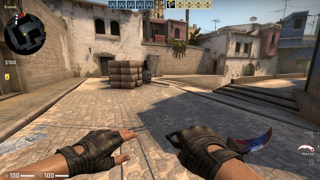 CS:GO Karambit Marmurkowy Gradient