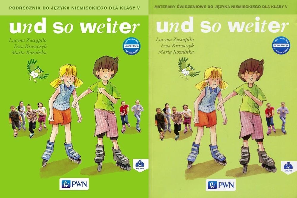Und So Weiter Neu 3 Wersja Rozszerzona UND SO WEITER 5 Komplet p+ćw+CD Niemiecki NOWA ED. - 6998598340