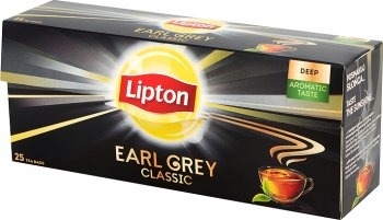 Lipton Earl Grey Herbata czarna 37,5g (25 torebek)