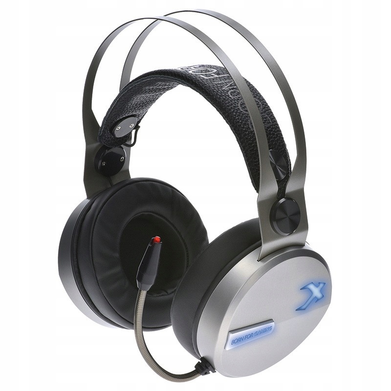 MANTA Słuchawki dla graczy MM021G z mikrofonem