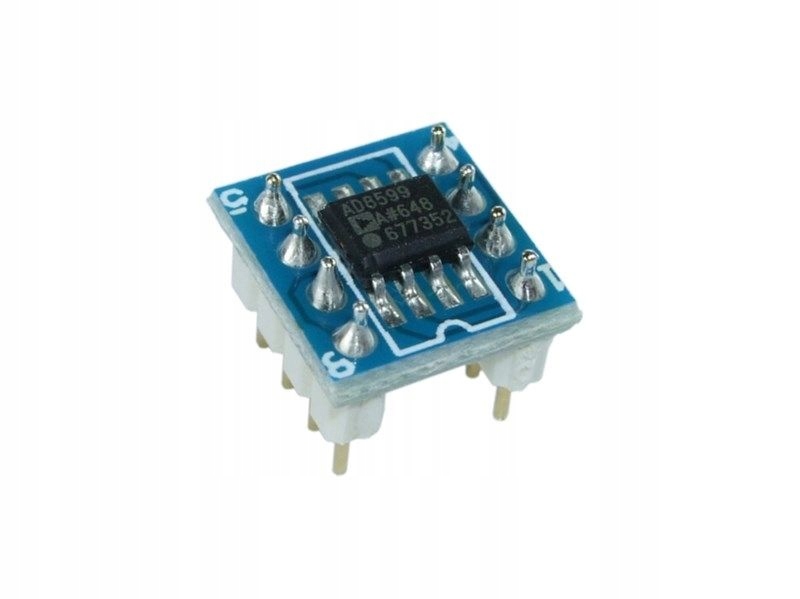 PRZEJŚCIÓWKA Z AD8599 DO OBUDOWY DIP8 CYNA WBT