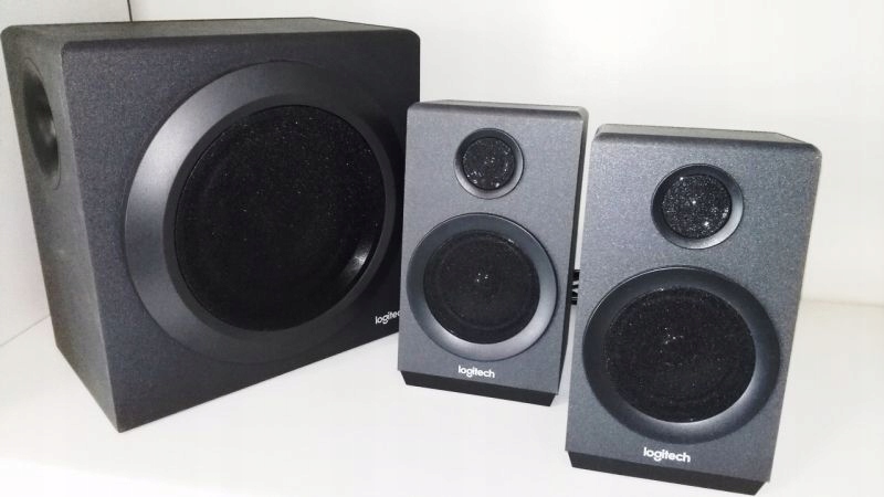 GŁOŚNIKI LOGITECH 2.1 Z333 / JAK NOWE / 80 WAT