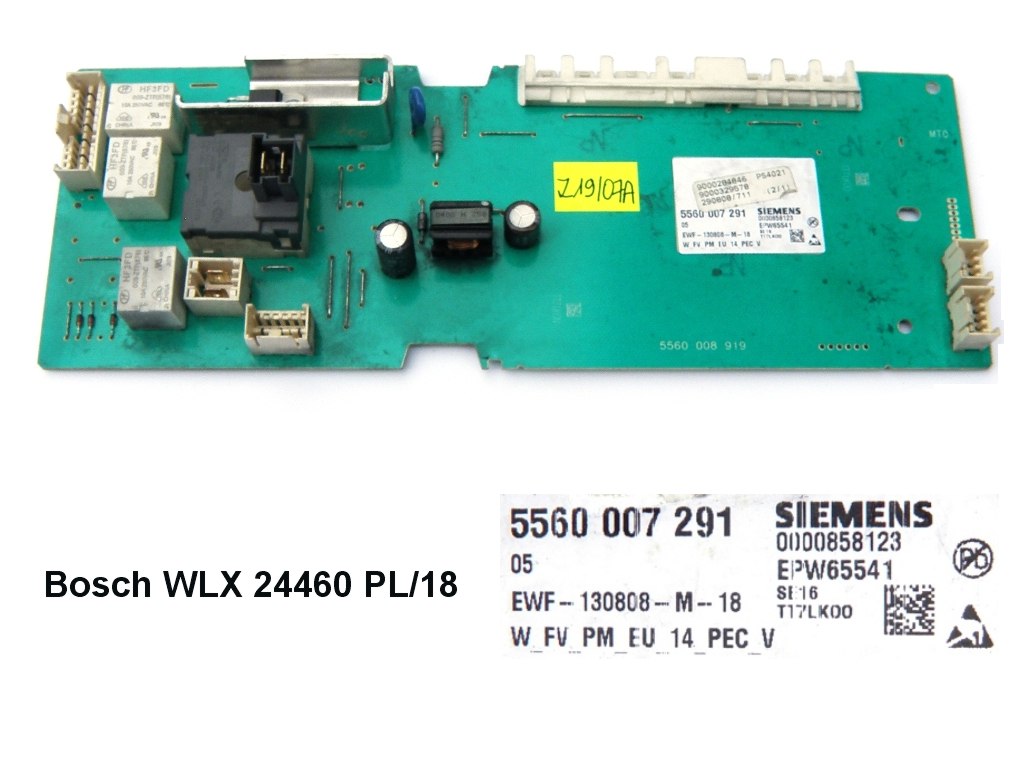 BOSCH WLX 24460 PL/18 - Moduł sterujący