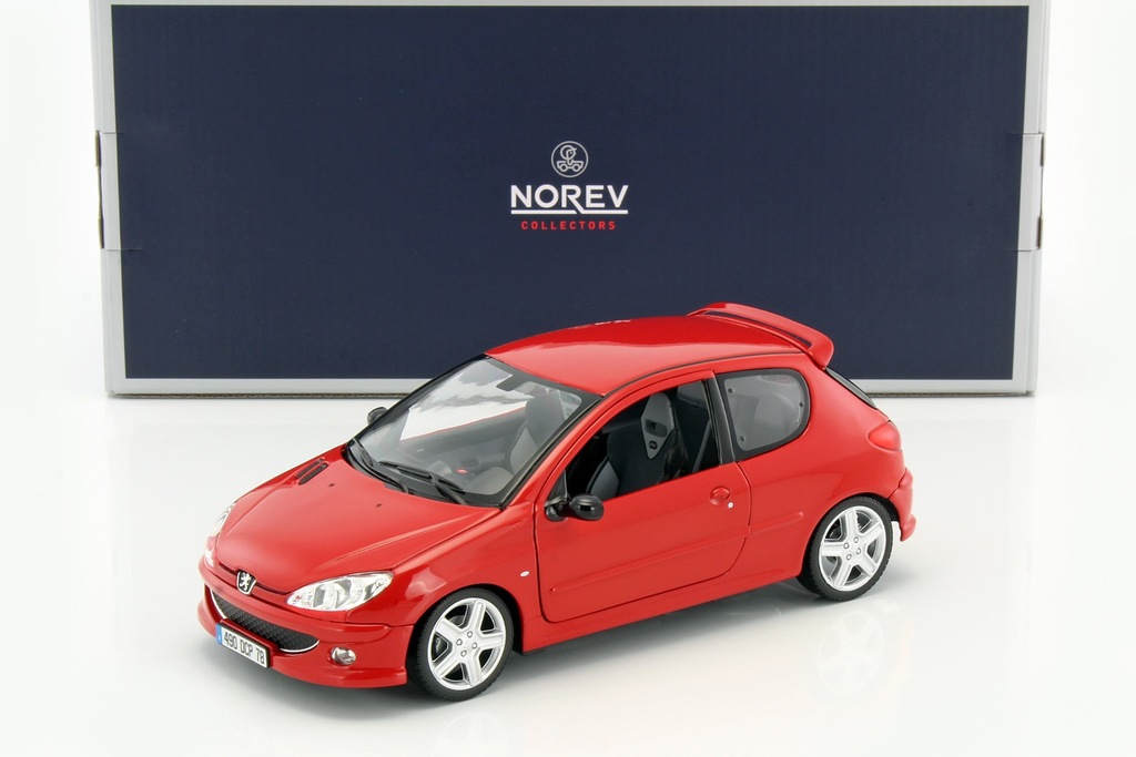 Norev Peugeot 206 Rc 2003 Aden Red 1 18 7129224100 Oficjalne Archiwum Allegro