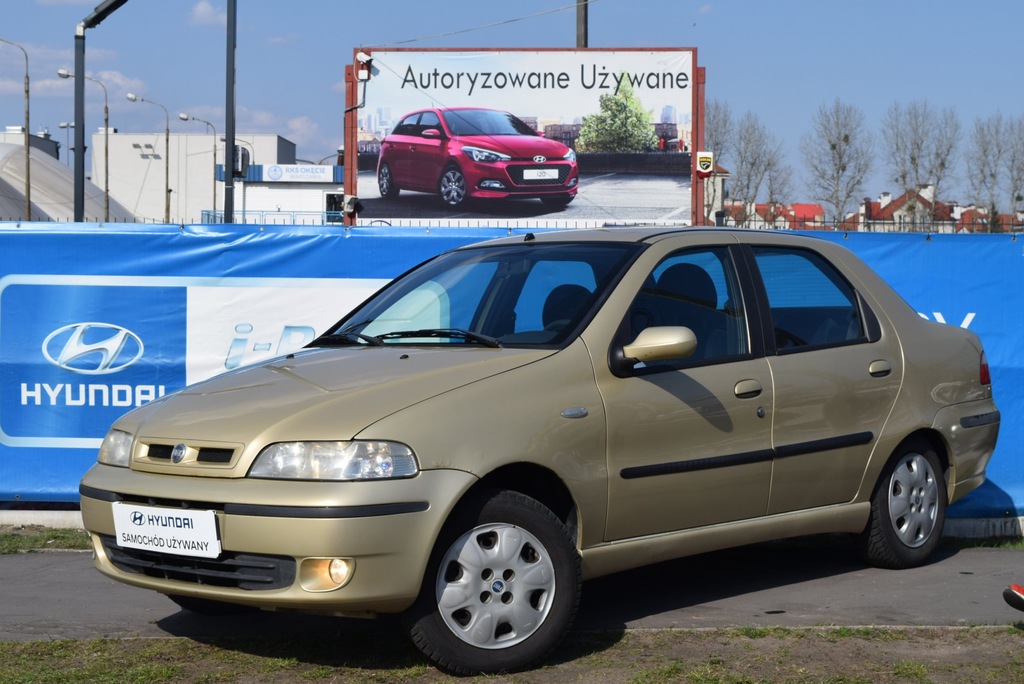 Fiat Albea 1,2 benzyna 80KM, Salon Polska, Serwis
