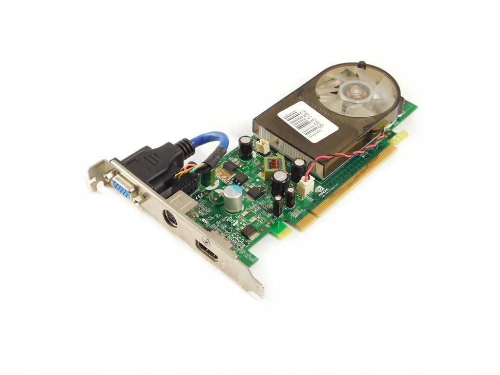 Nvidia GeForce 8400 GS 128MB PCIe VGA HDMI - 7582040652 - oficjalne