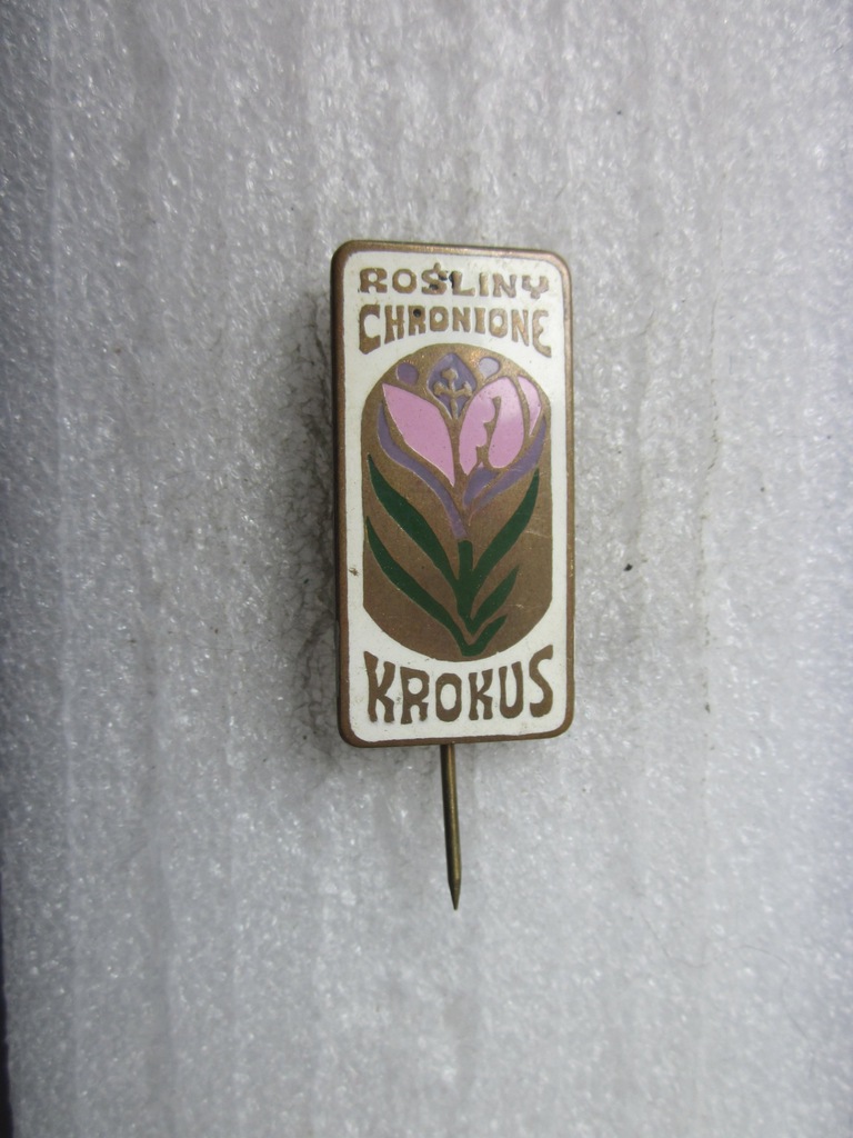 Odznaka Rośliny Chronione - Krokus