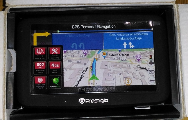 Навигатор prestigio geovision 5055 настройка