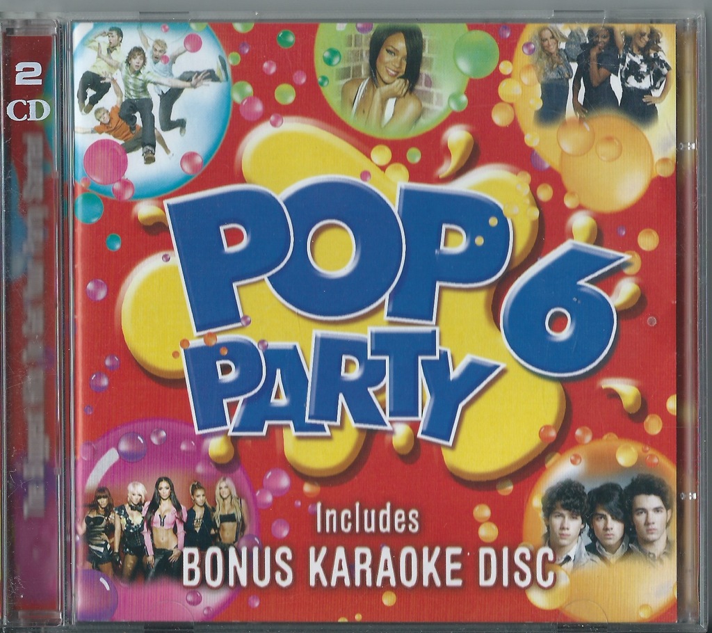 Pop Party 6 CD + CD Karaoke