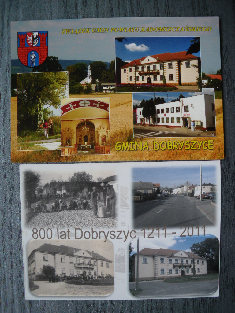 Dobryszyce pow. Radomsko 2 czyste Herb