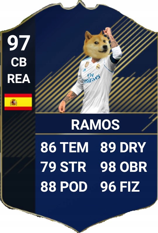 Karta TOTY Ramos DOGEFUT 18