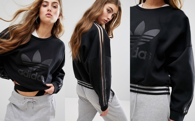 adidas bluza krotka adidas bluza krotka