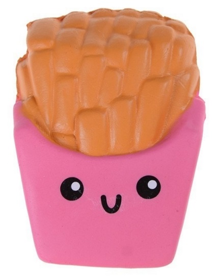 SQUISHY JUMBO FRYTKI Różowe Gniotek WROCŁAW 24H