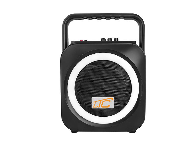 Głośnik przenośny Karaoke boombox BT SD USB FM blu 7295190850