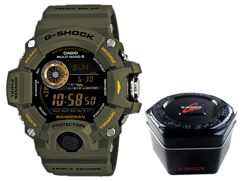 Zegarek Casio G-SHOCK GW-9400-3ER 20BAR hologram