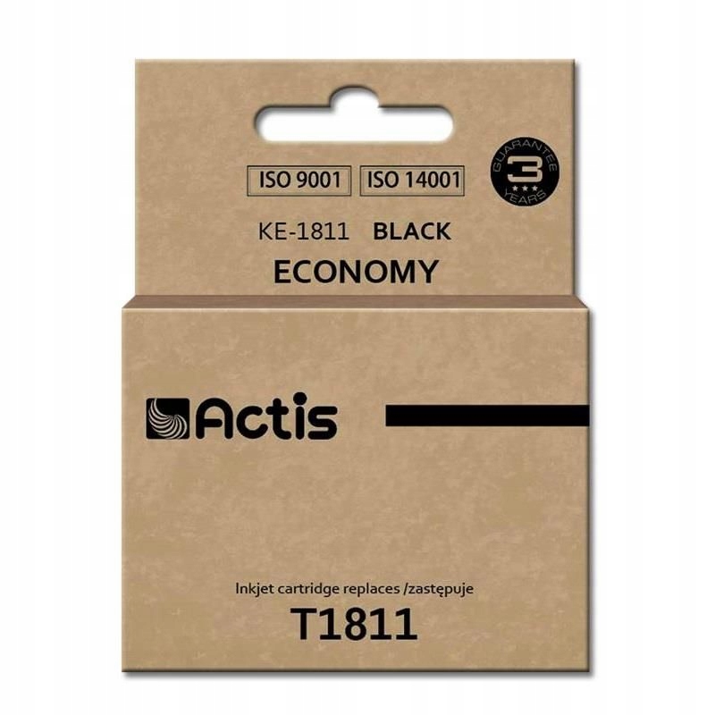 Tusz ACTIS KE-1811 (zamiennik Epson T1811; Standar