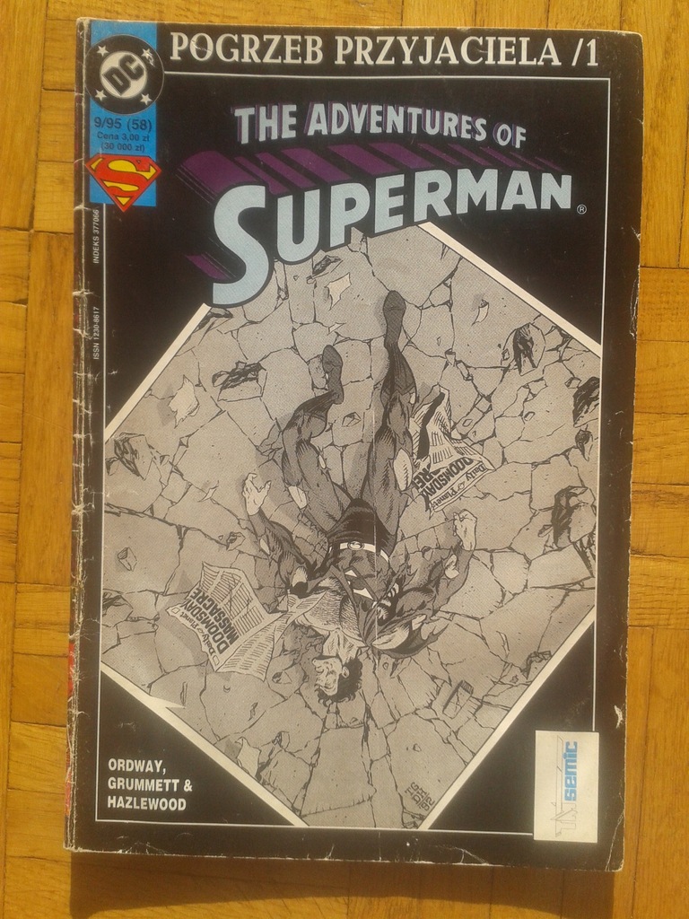 SUPERMAN 9/95 9/1995 58 Pogrzeb Przyjaciela 1 Lobo