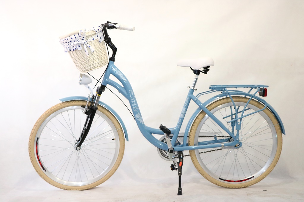 ROWER 26 MIEJSKI DAMSKI DAMKA ALUMINIOWY KOMUNIA 7216404237