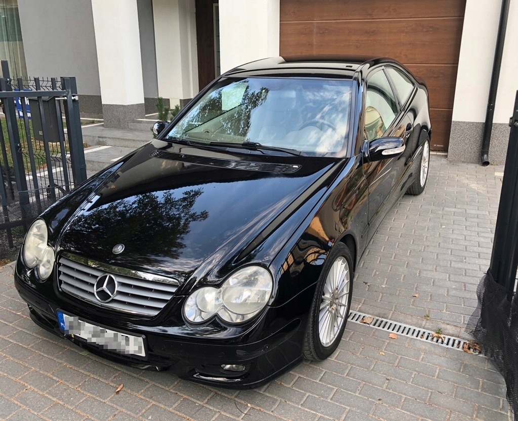 MERCEDES C 220 CDI COUPE W203 STAN IDEALNY