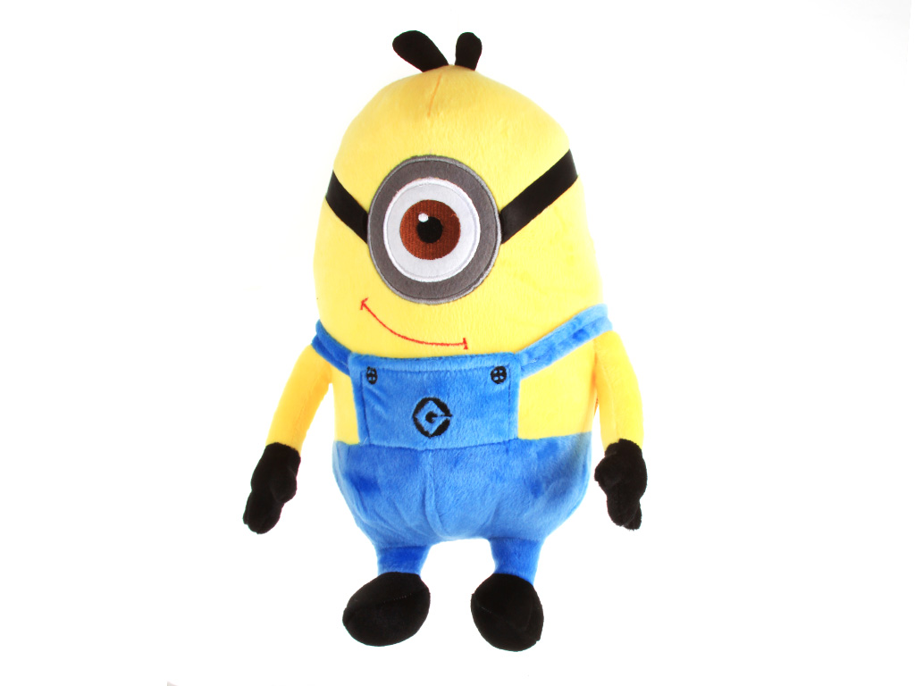 MINIONEK PLUSZAK MASKOTKA OKO MINIONKI 37 cm HIT!!