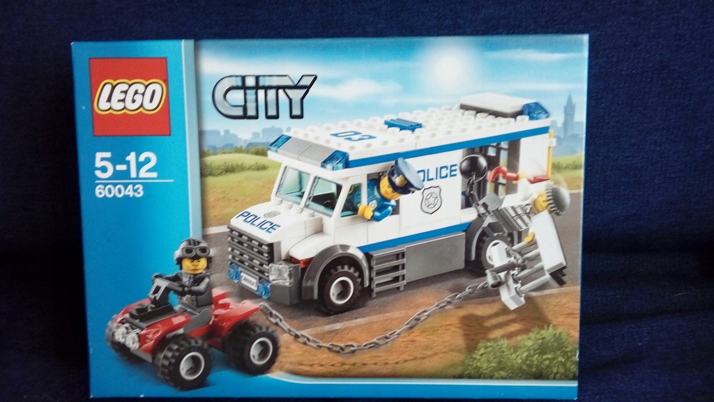 klocki Lego City Furgonetka Policyjna Policja 6004