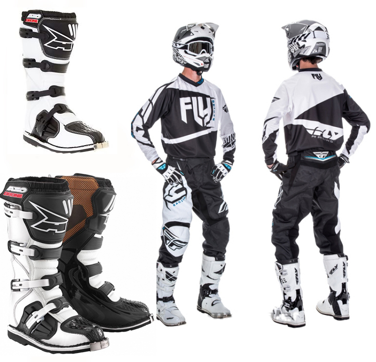 KOMPLET FLY F-16 SPODNIE FLY + BUTY AXO CROSS L