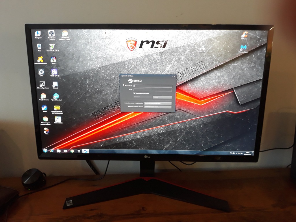 Monitor LG 24MP59G-P 75HZ 1MS Praktycznie Nowy