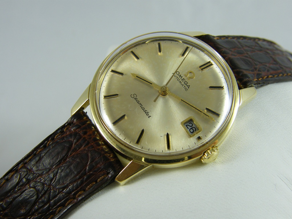 OMEGA SEAMASTER ZŁOTA 14K PR 0.585 Z 1967 ROKU