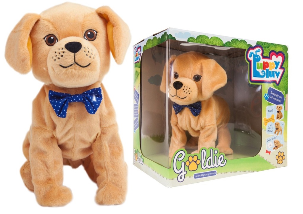 TM TOYS Goldie Piesek Interaktywny Pies 15 Komend 7590719313