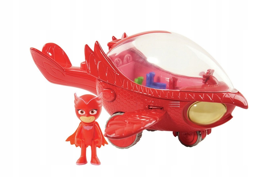 PIDŻAMERSI PJ MASKS POJAZD SOWELLA Świeci Dźwięk