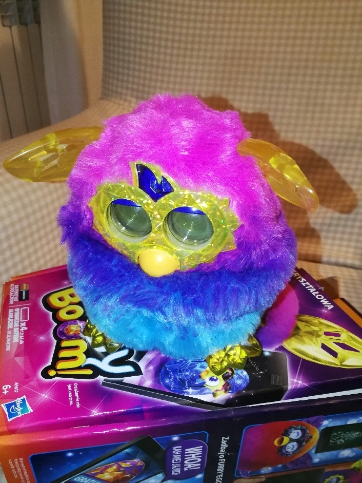 Furby Boom Crystal wersja polska stan jak nowy