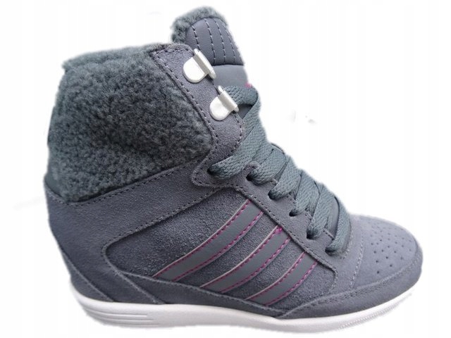 Adidas super wedge outlet czarne