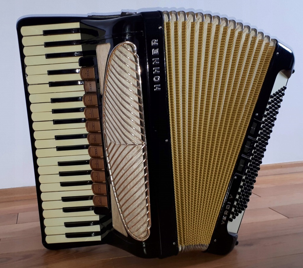 Akordeon Hohner Verdi V musette 120B 4 chóry ideał