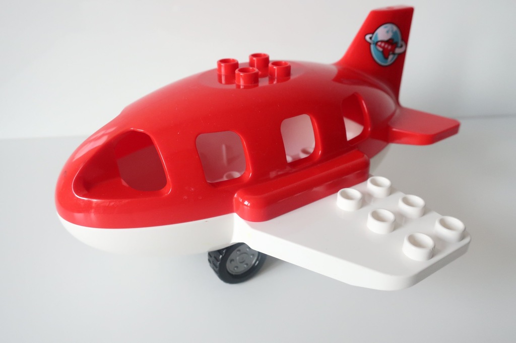 LEGO DUPLO samolot czerwony