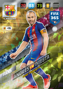 FIFA 365 2018 FANS FAVOURITE ANDRES INIESTA 102