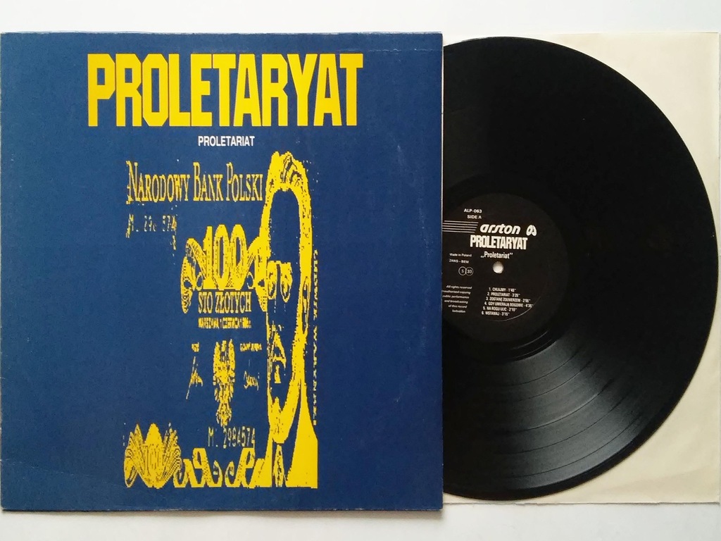LP Proletaryat Proletariat Hej Naprzód Marsz 91 EX