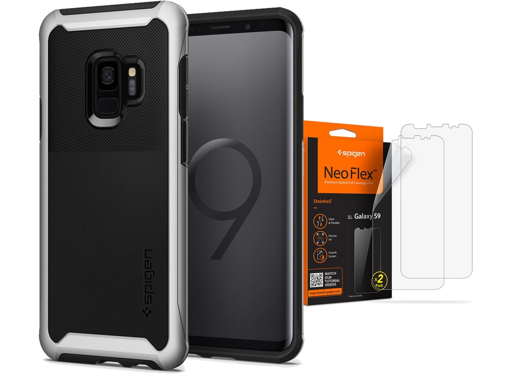Spigen Samsung Spigen Neoflex S9 Tempered Glass Spigen Neo Flex